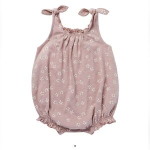 Rylee + Cru Pink Floral One Piece